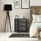 Sorbus Dresser with Drawers - Furniture Storage Tower Unit for Bedroom, Hallway, Closet, Office Organization - Steel Frame, Wood Top, Easy Pull Fabric Bins